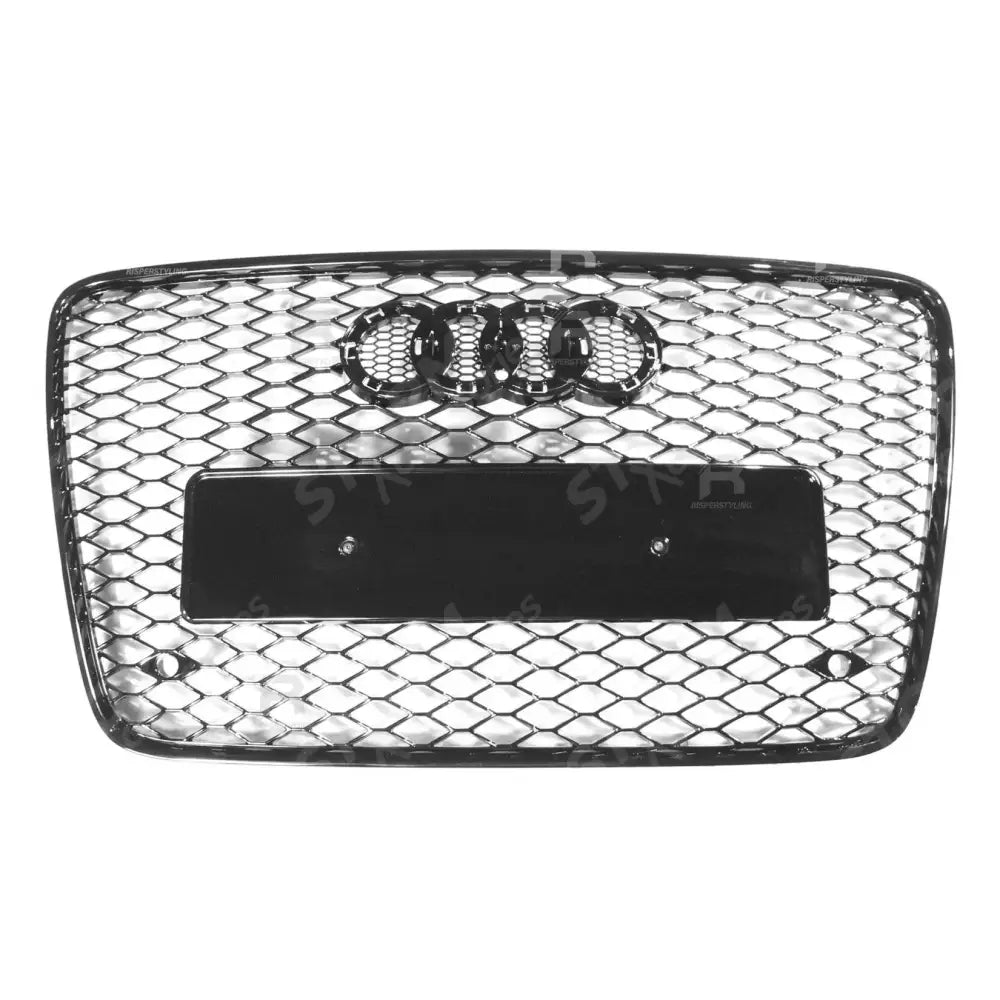 Audi Q7 2006-2014 'rsq7 Style' Honeycomb Grill In All Gloss Black