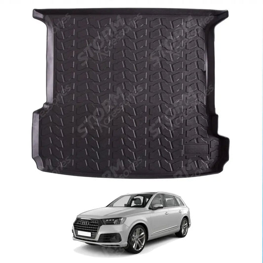 Audi Q7 2016 On - Stx Tailored Rubber Boot Liner Mat Protector
