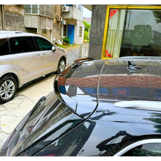 Audi Q7 S-line 2016+ Upper Rear Spoiler In Gloss Black