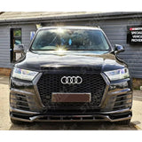 Audi Q7 / Sq7 2015-2020 'rsq7 Style' Honeycomb Grill In All Gloss Black