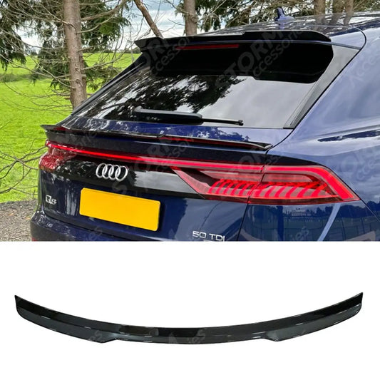 Audi Q8 2018+ - Risper Lower Spoiler Lip Extension - Gloss Black