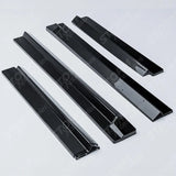 Audi Q8 S-line 2018 On Side Skirt Splitters 2 Piece In Gloss Black