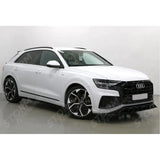 Audi Q8 S Line 2018+ Risper Front Splitter Lip - Gloss Black