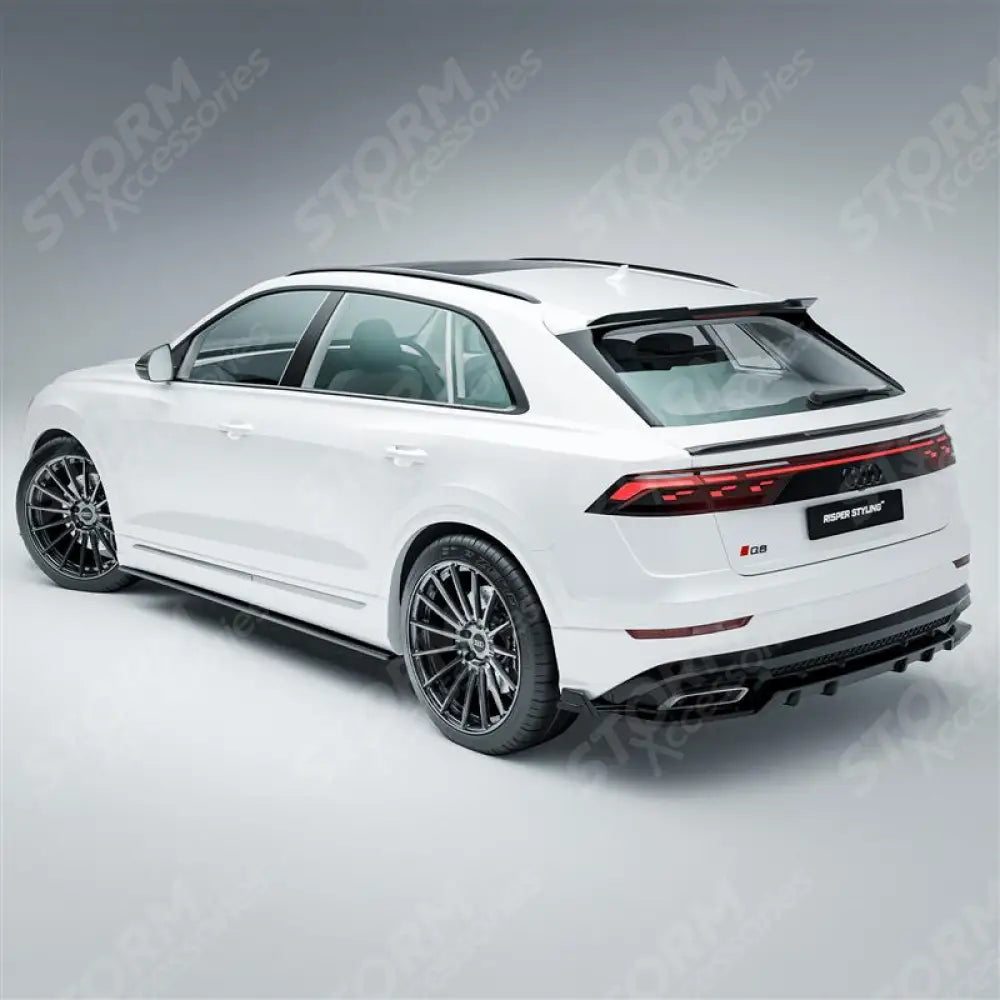 Audi Q8 S-Line 2023+ Full Aero Low Line Kit In Gloss Black