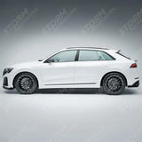 Audi Q8 S-Line 2023+ Full Aero Low Line Kit In Gloss Black
