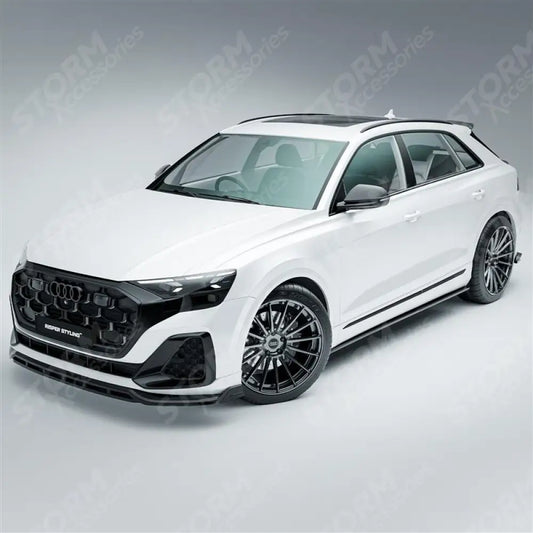 Audi Q8 S-Line 2023+ Full Aero Low Line Kit In Gloss Black