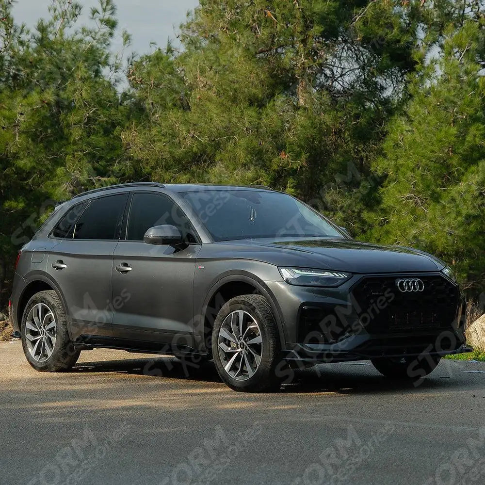 Audi SQ5 / Q5 S-Line Mk2 Facelift 2020-2024 Side Skirts In Gloss Black (2 Pcs)