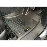 Automatic 3d Tailored Mud Mats In Black - Mudblock For Toyota Hilux 2016 - 2021 Double Cab