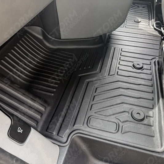Automatic Version Tailored Mudblock Front Mat For Ford Transit Custom 2023 on Sport / MSRT - Floor Mats