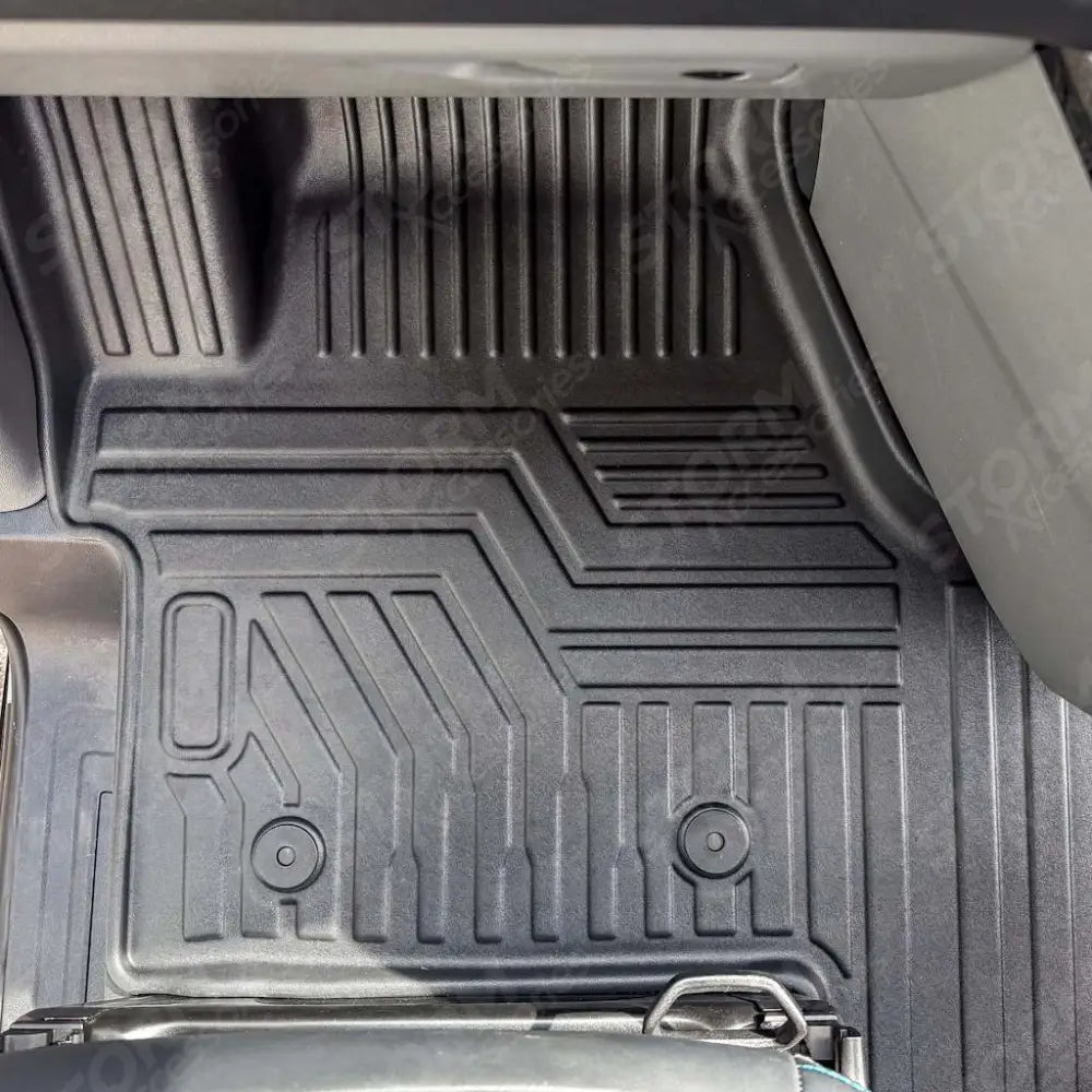 Automatic Version Tailored Mudblock Front Mat For Ford Transit Custom 2023 on Sport / MSRT - Floor Mats
