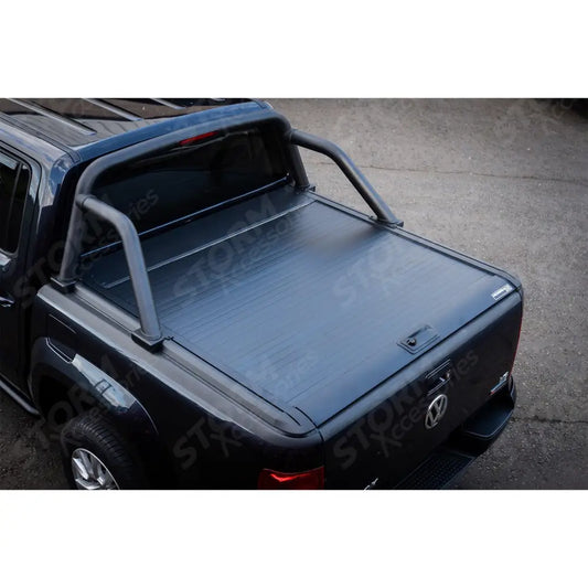 Bar For Vw Amarok 2010-2022 3 Inch Roll Ridgeback Rtc - Black