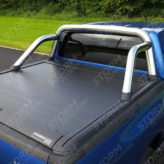 Bar For Vw Amarok 2010-2022 3 Inch Roll Ridgeback Rtc - Stainless Steel