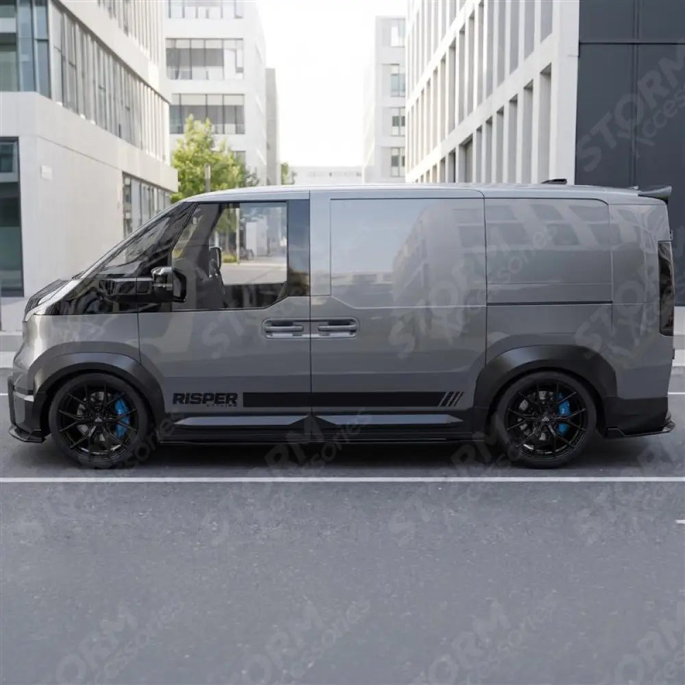 Barn Door Rear Spoiler in Gloss Black For Kia Pv5 Cargo 2025+