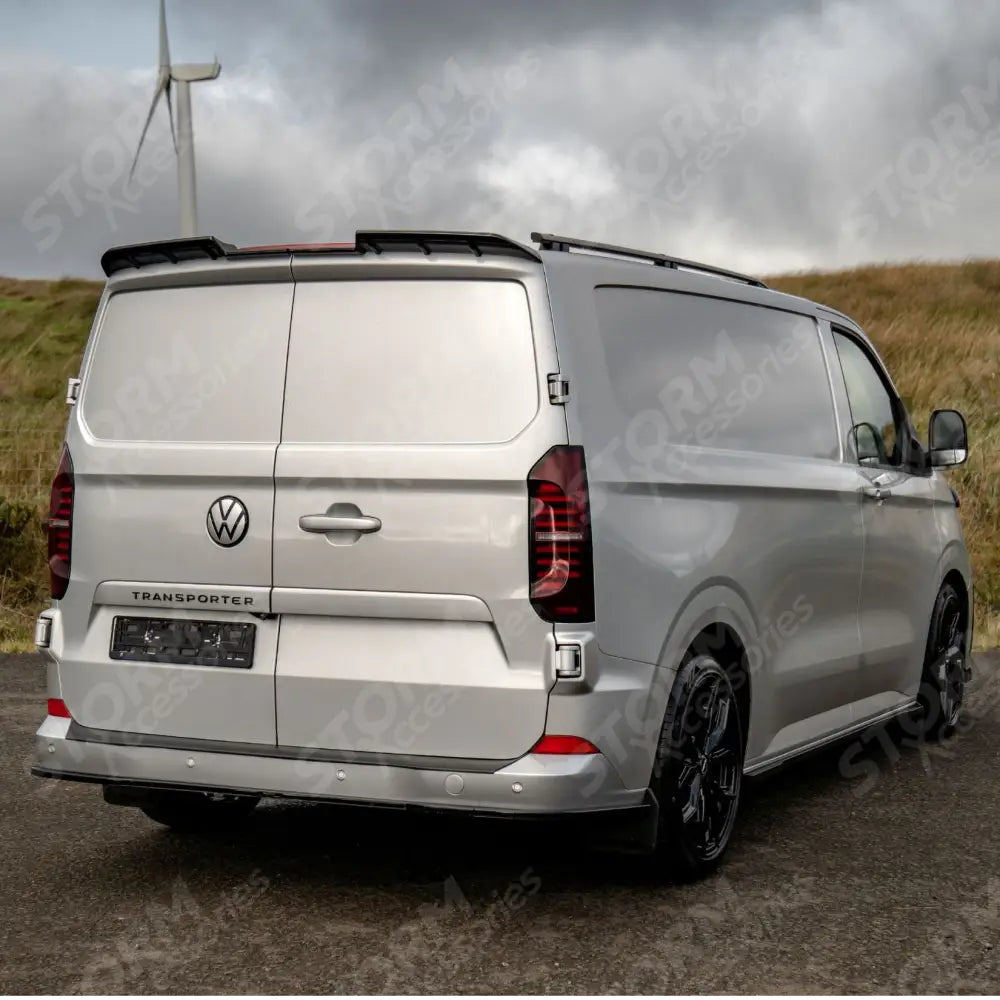 Barn Door V1 Spoiler In Gloss Black For Volkswagen Transporter T7 2025+