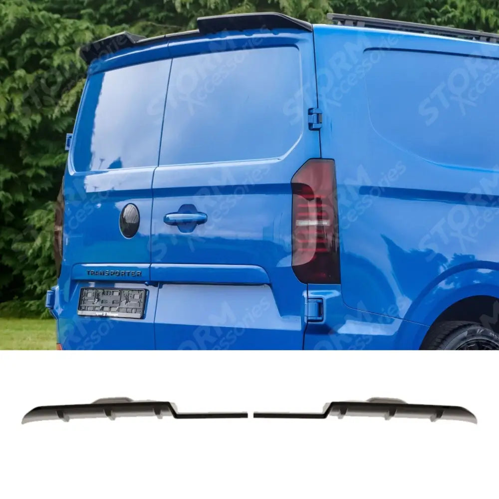 Barn Door V1 Spoiler In Gloss Black For Volkswagen Transporter T7 2025+