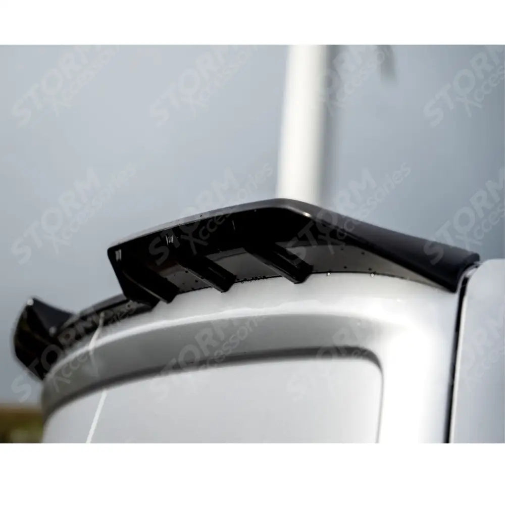 Barn Door V1 Spoiler In Gloss Black For Volkswagen Transporter T7 2025+