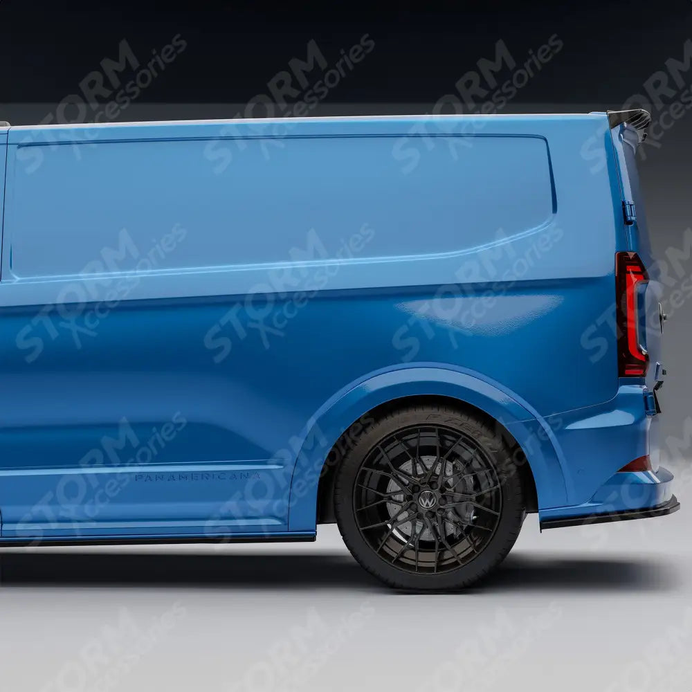Barn Door V1 Spoiler In Gloss Black For Volkswagen Transporter T7 2025+
