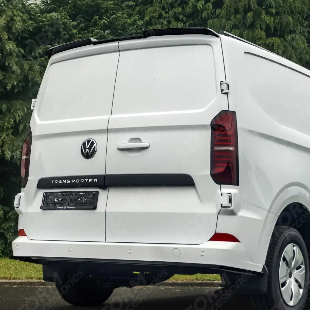 Barn Door V2 Spoiler In Gloss Black For Volkswagen Transporter T7 2025+