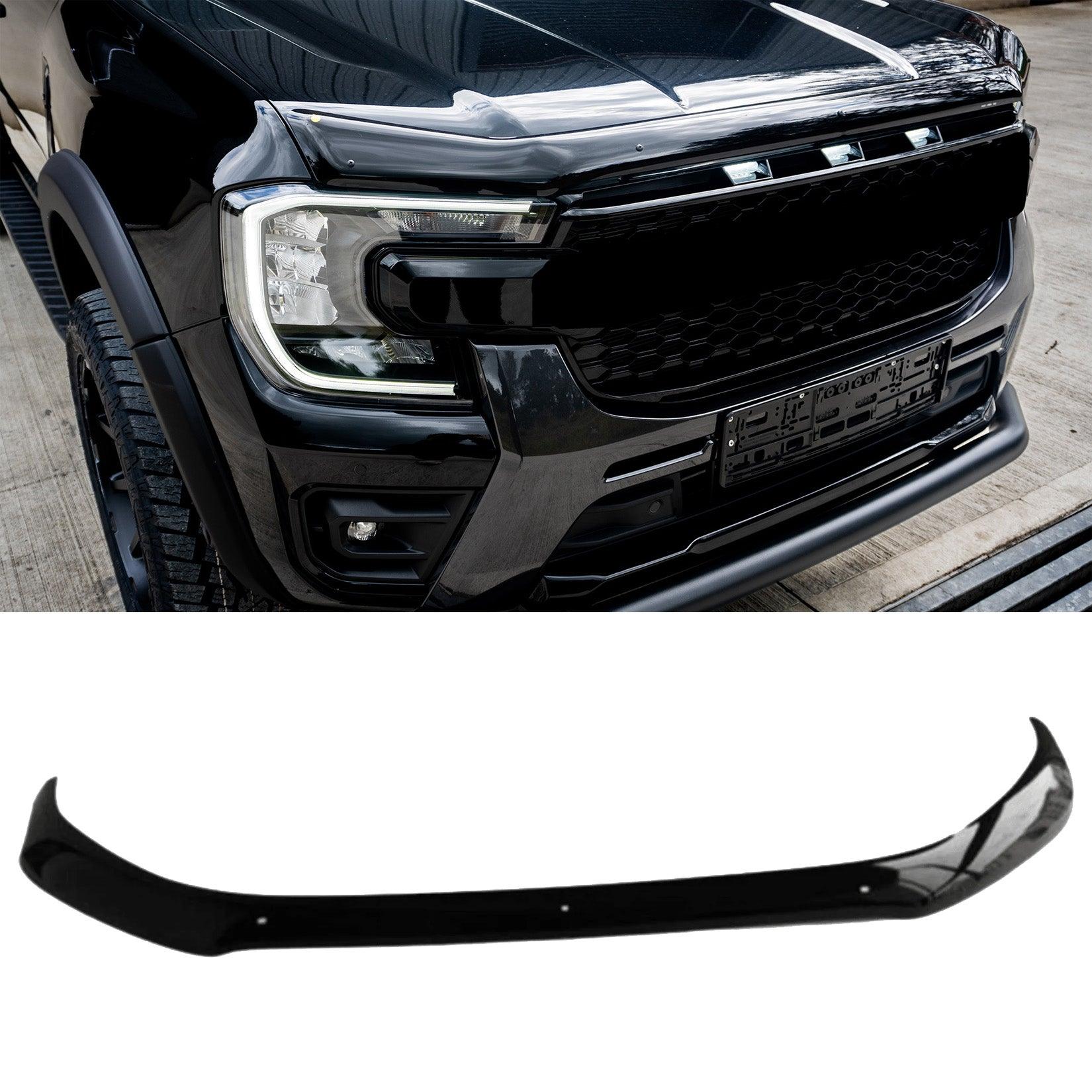 Ford Ranger T9 2023 On Stx Bonnet Guard Protector In Black