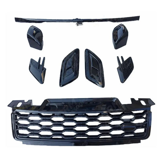 Black Edition Trim Set Front Grille Body Kit For Range Rover Sport 2018 - 2022 - L494