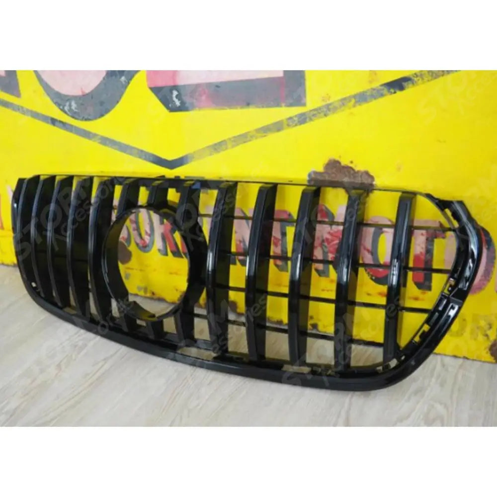 Black For Mercedes X-class Grille Amg Style In Gloss
