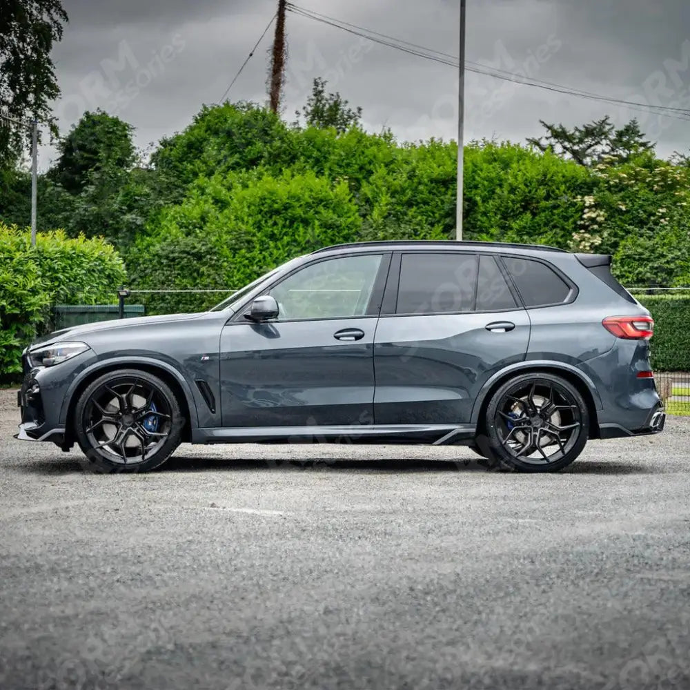 Black Knight Aero Body Kit Gloss Black For Bmw X5 G05 X5 M-sport 2018 - 2022