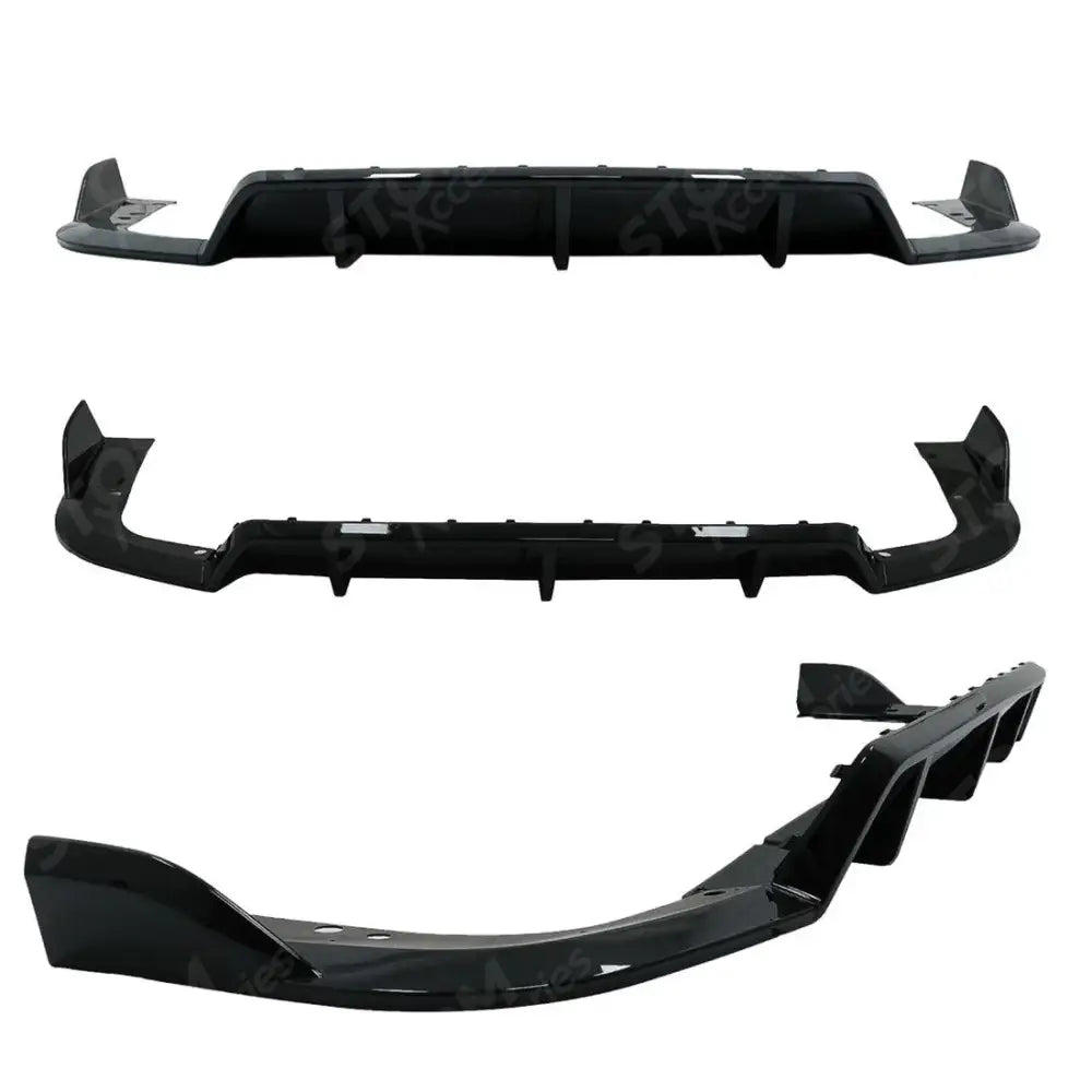 Black Knight Aero Kit Full With Grill & Mirror Caps For Bmw X5 G05 2018-2022