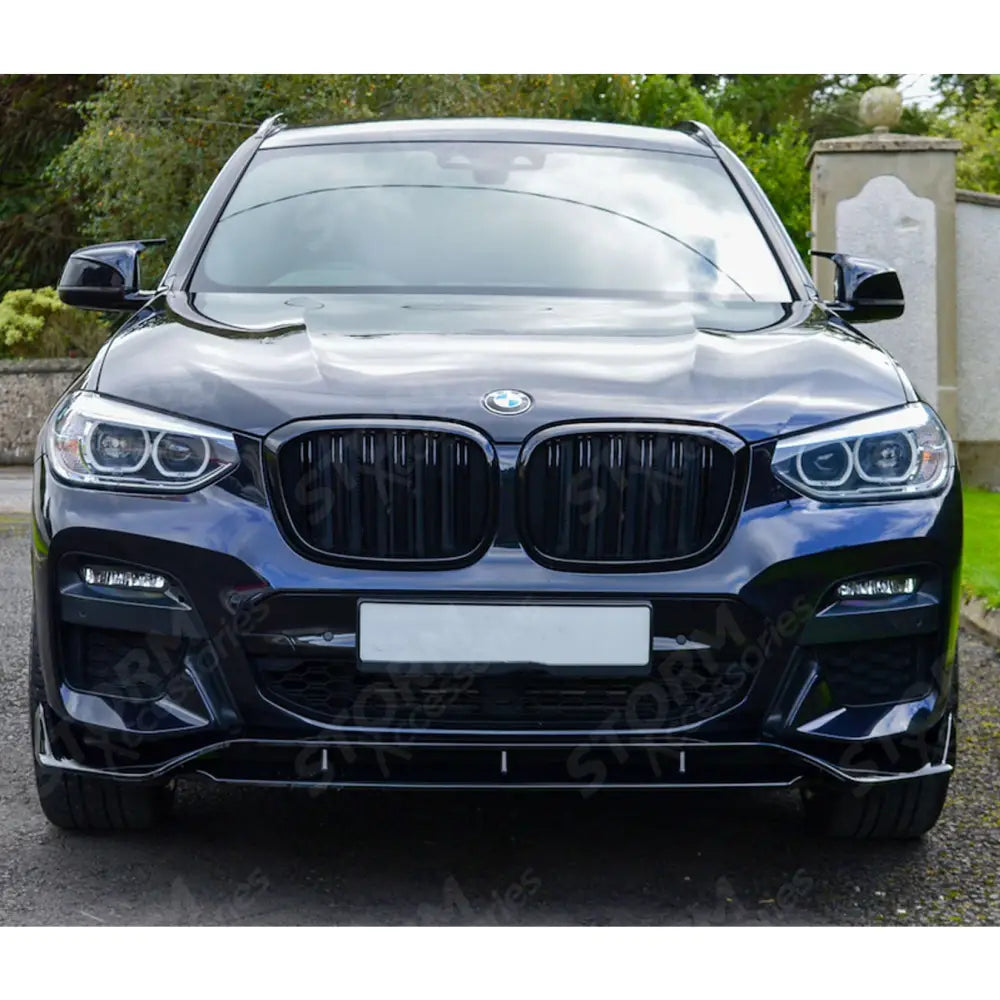 Black Knight Aero Kit With Exhaust Tips In Gloss Black For BMW X3 G01 2018-2021 - Body Kits