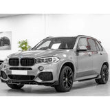 Black Knight Front Splitter In Gloss Black For BMW X5 F15 2013-2018