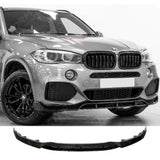Black Knight Front Splitter In Gloss Black For BMW X5 F15 2013-2018