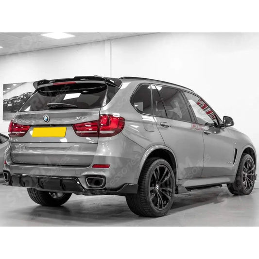 Black Knight Rear Diffuser In Gloss Black For BMW X5 F15 2013-2018