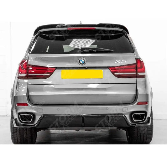 Black Knight Rear Roof Spoiler In Gloss Black For BMW X5 F15 2013-2018