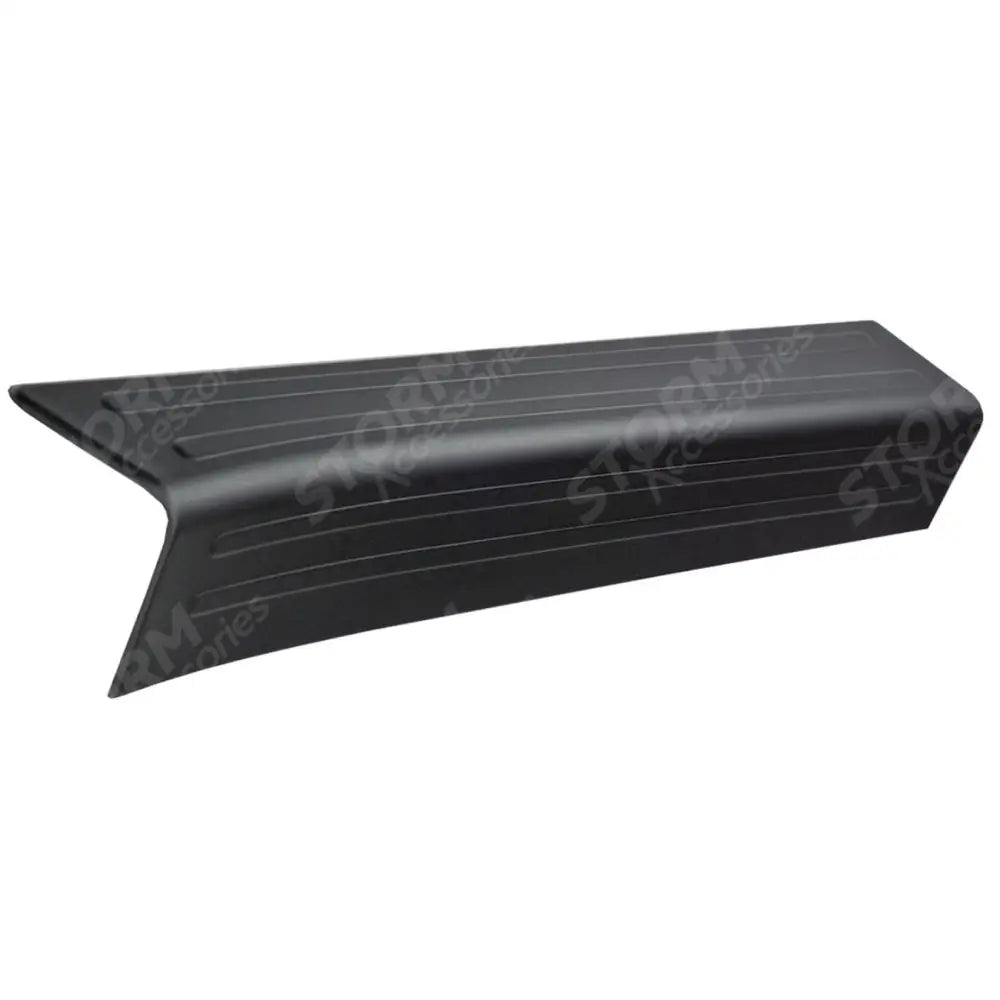Black Plastic Door Sill Covers 2pc Set For Citroen Berlingo 2018 On