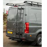 Black Van Ladder For Mercedes Sprinter 2018 On - Low Roof