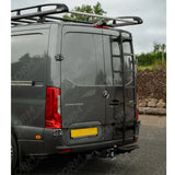Black Van Ladder For Mercedes Sprinter 2018 On - Low Roof