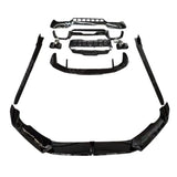 BMW X3 2021-2024 LCI Full Aero Kit With Exhaust Tips In Gloss Black