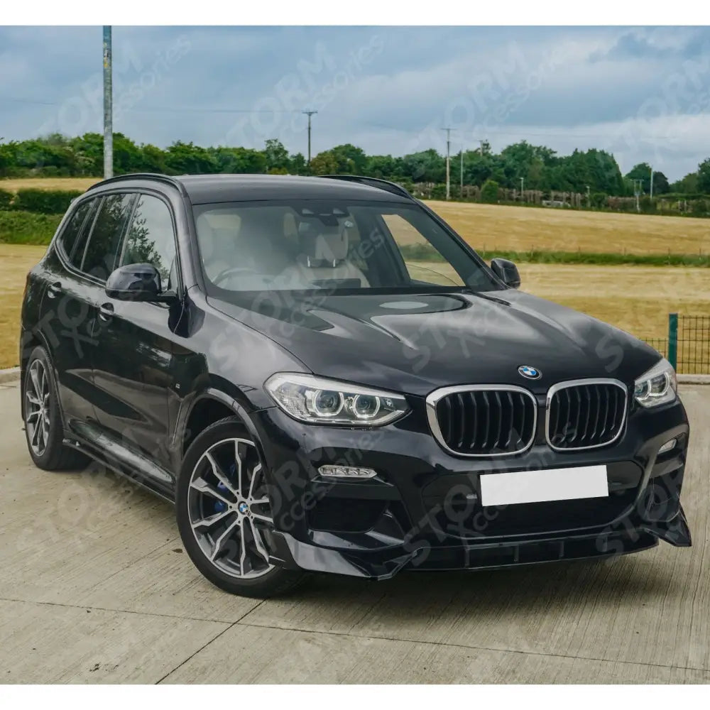 Bmw X3 G01 2018-2021 - Risper Front Splitter Lip - Gloss Black