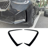 BMW X3 G45 2025+ M-Sport Front Bumper Canards In Gloss Black