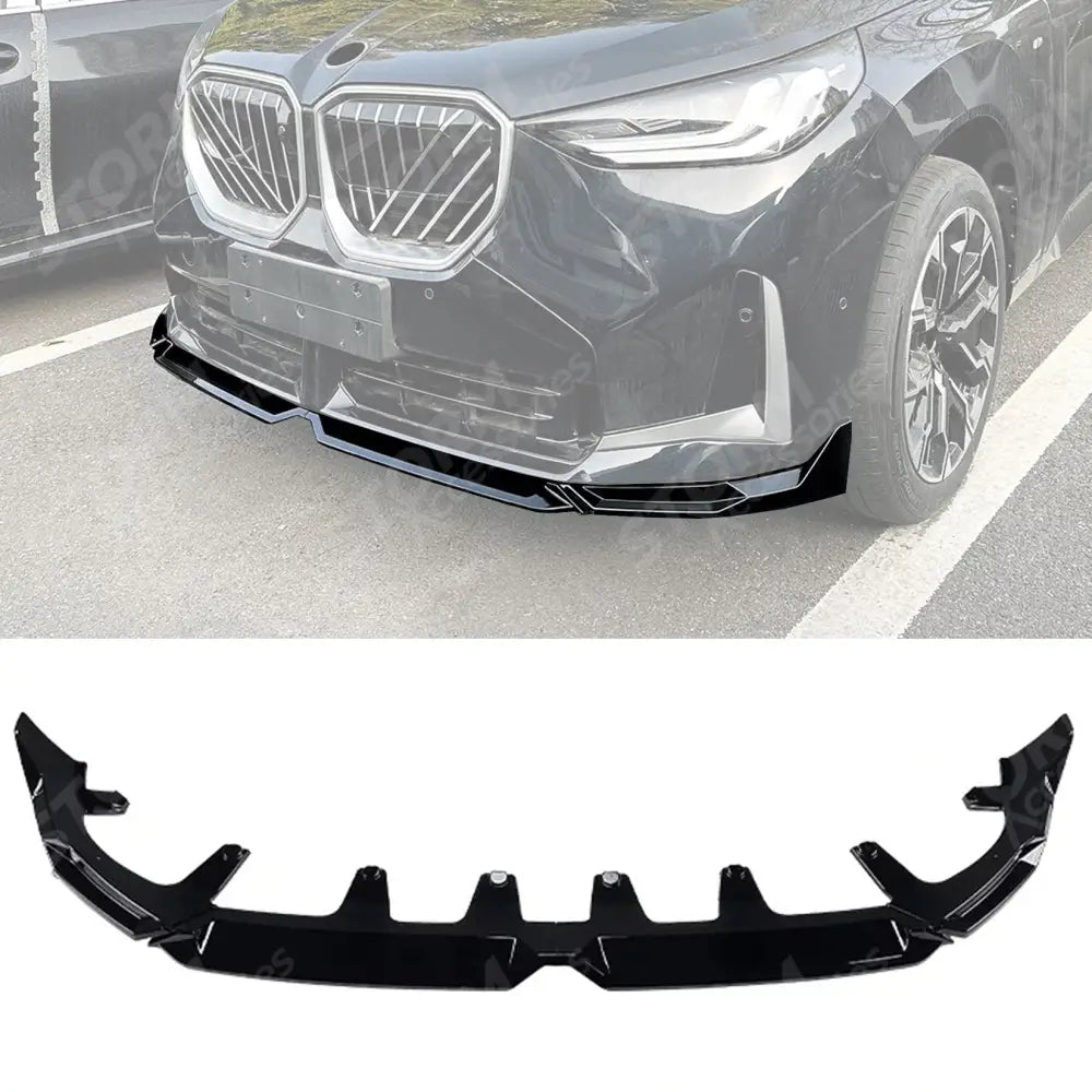 BMW X3 G45 2025+ M Sport Front Splitter In Gloss Black