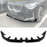BMW X3 G45 2025+ M Sport Front Splitter In Gloss Black