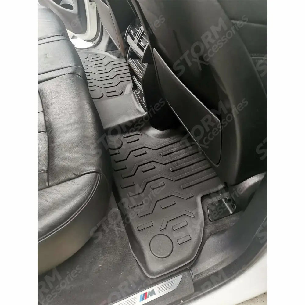 Bmw X5 F15 2013-2018 3d Fully Tailored Mats 3-pc In Black - Mudblock