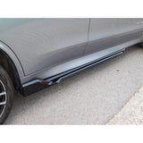 BMW X5 F15 2013-2018 Black Knight Side Skirts In Gloss Black