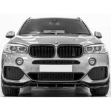 BMW X5 F15 2013-2018 Black Knight Front Splitter In Gloss Black