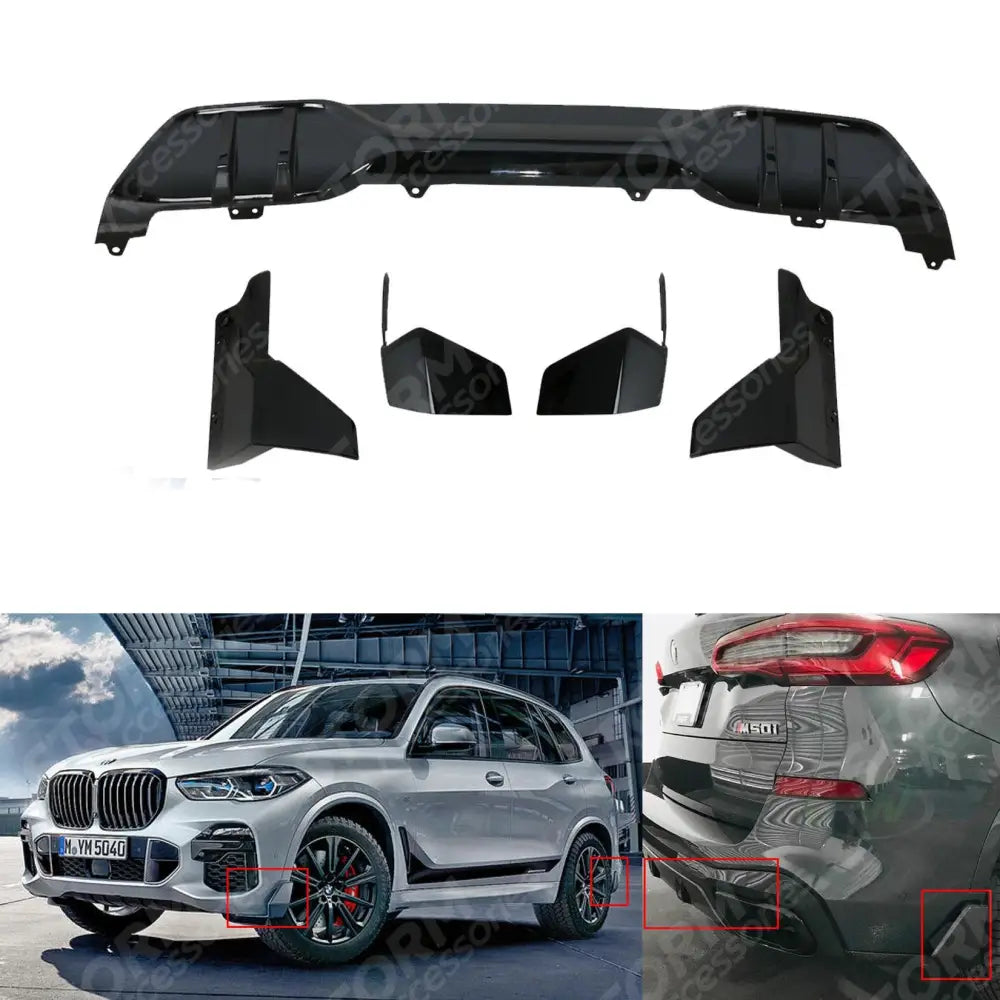 Bmw X5 G05 (2018-2022) Aerokit - Gloss Black