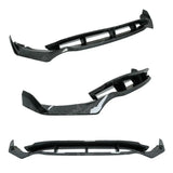 Bmw X5 G05 2018-2022 - Front Splitter In Carbon Look - Black Knight