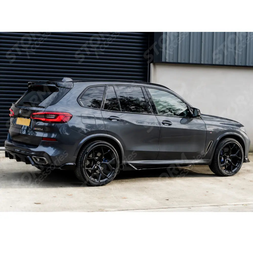 Bmw X5 G05 2018-2022 - Rear Spoiler - Black Knight In Gloss Black