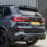 Bmw X5 G05 2018-2022 - Rear Spoiler - Black Knight In Gloss Black