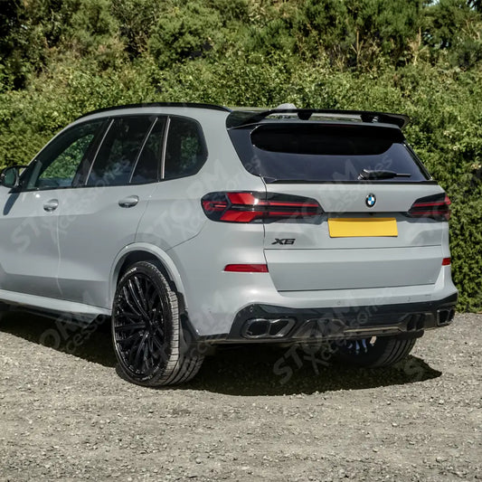 BMW X5 G05 2018 On Mid Spoiler In Gloss Black
