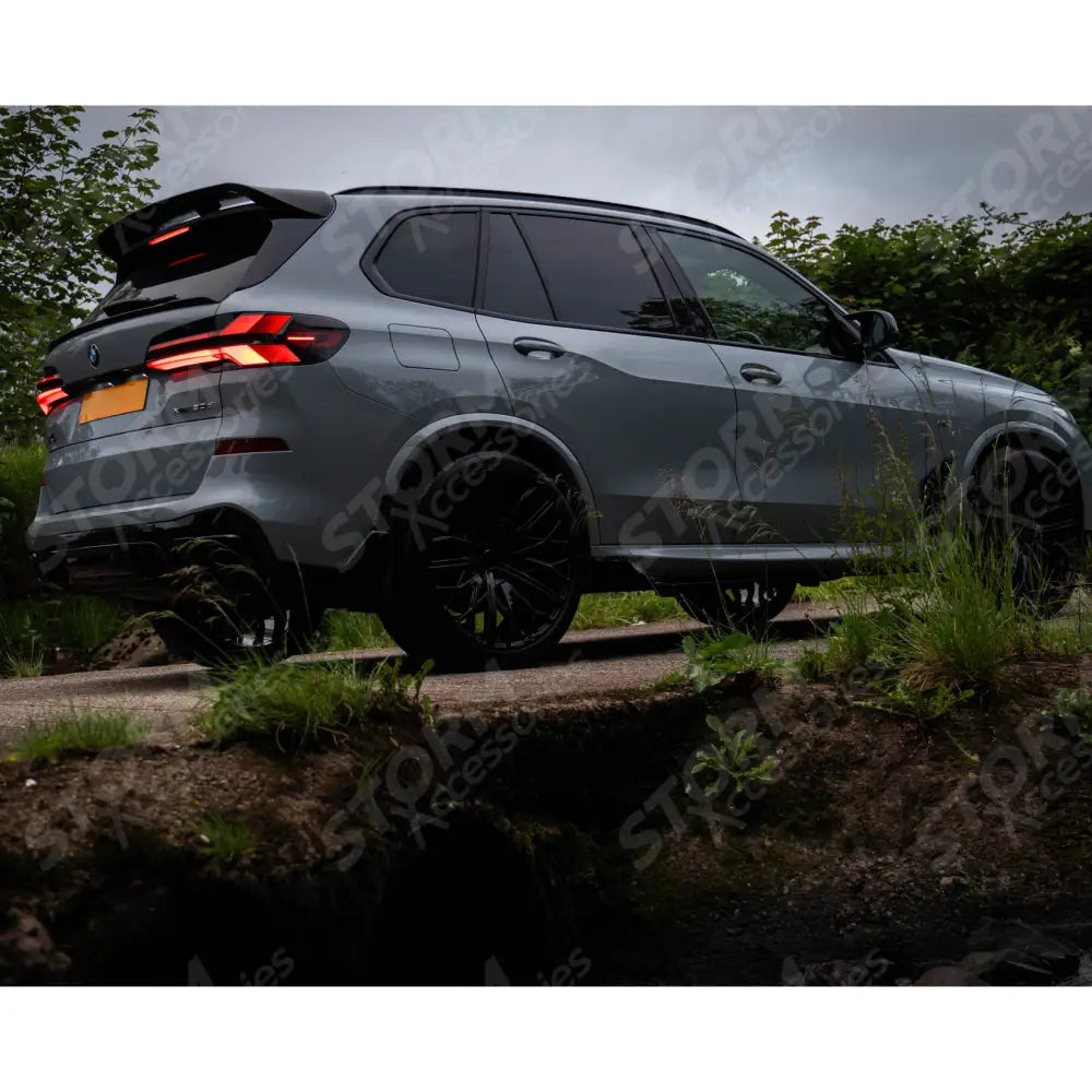 BMW X5 G05 2018 On Mid Spoiler In Gloss Black