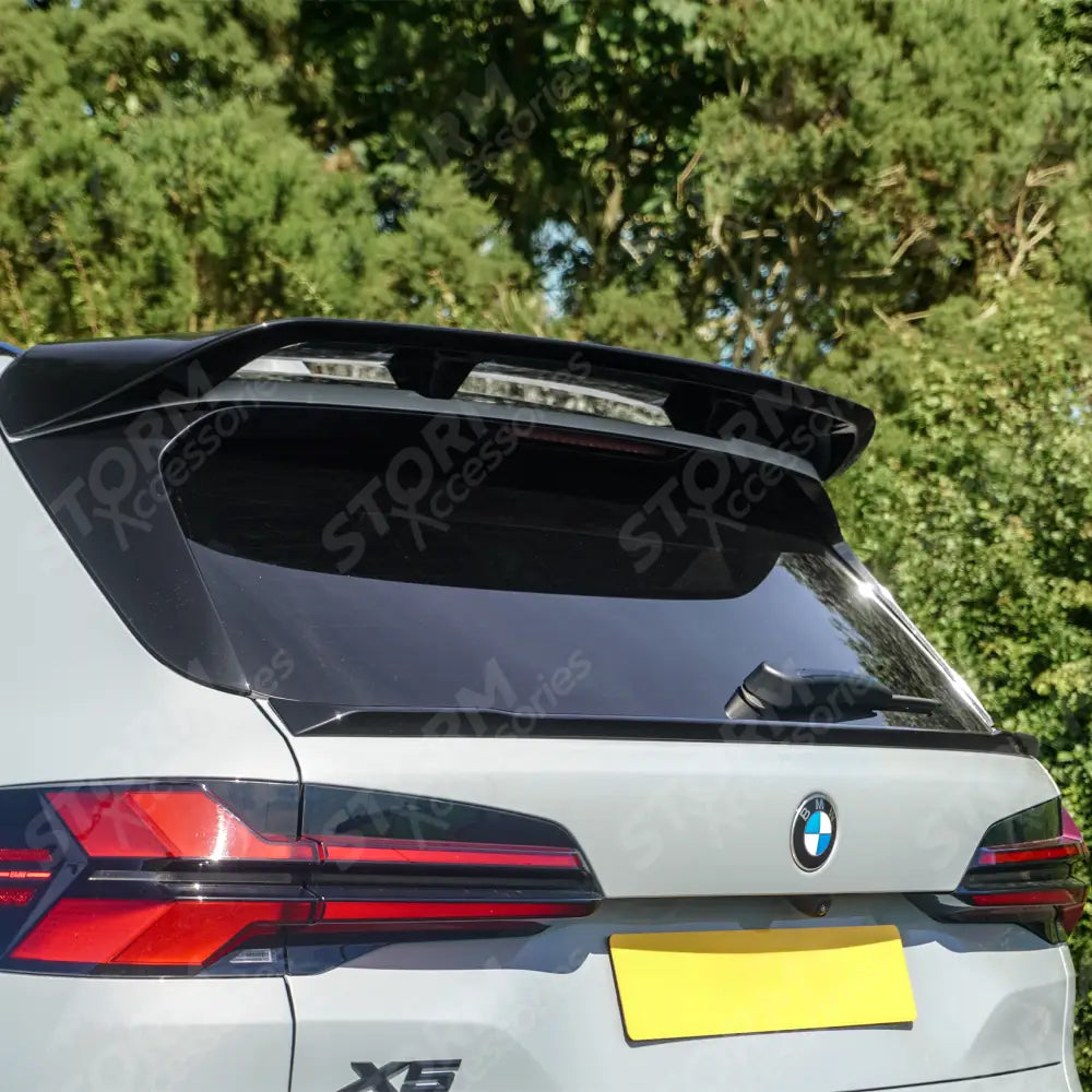 BMW X5 G05 2018 On Mid Spoiler In Gloss Black